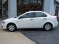 2008 Wicked White Mitsubishi Lancer DE  photo #2