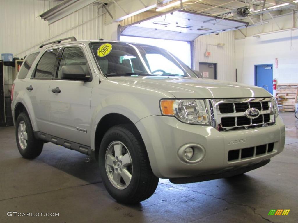 2008 Escape XLT - Silver Metallic / Stone photo #15