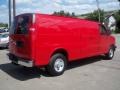 2010 Victory Red Chevrolet Express 2500 Extended Work Van  photo #5