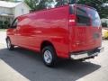 2010 Victory Red Chevrolet Express 2500 Extended Work Van  photo #7