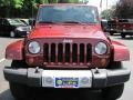 2009 Red Rock Crystal Pearl Coat Jeep Wrangler Sahara 4x4  photo #17