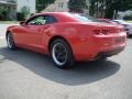 2011 Inferno Orange Metallic Chevrolet Camaro LS Coupe  photo #7