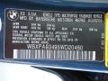 Mystic Blue Metallic - X3 3.0i Photo No. 25