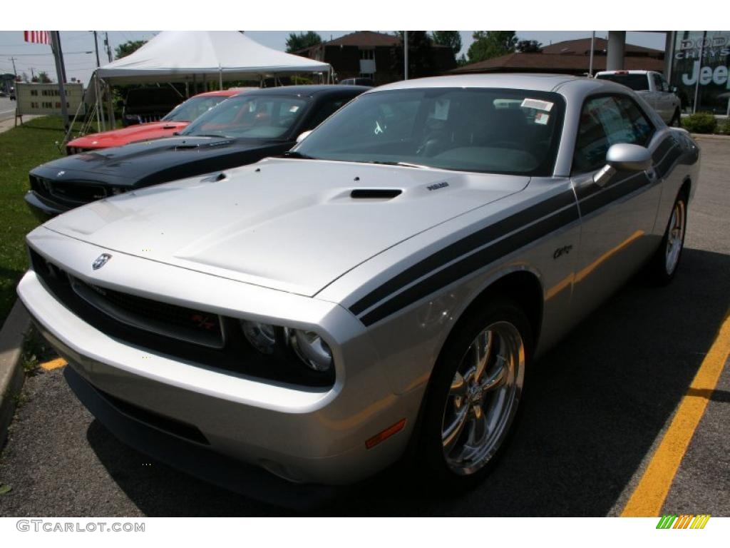 2010 Challenger R/T Classic - Bright Silver Metallic / Dark Slate Gray photo #1