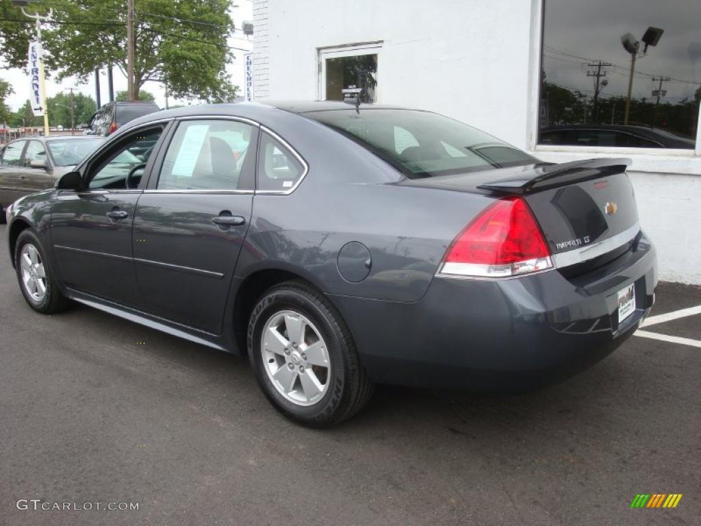 2010 Impala LT - Cyber Gray Metallic / Ebony photo #4
