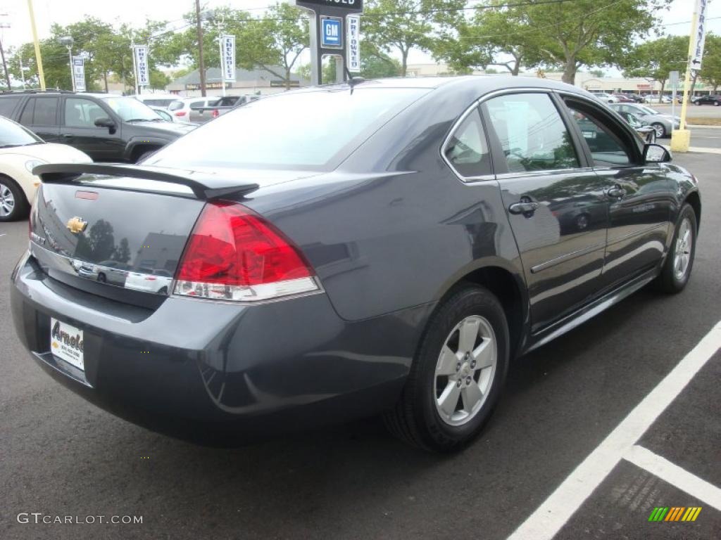 2010 Impala LT - Cyber Gray Metallic / Ebony photo #6
