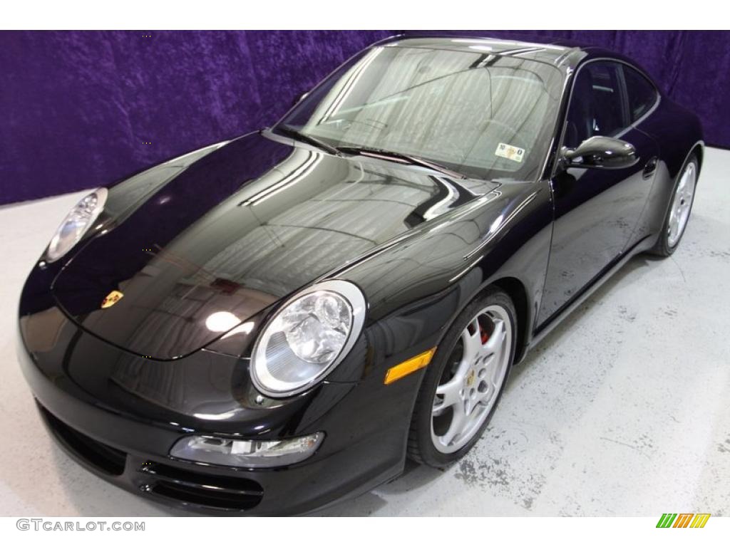 2005 911 Carrera S Coupe - Black / Black photo #9