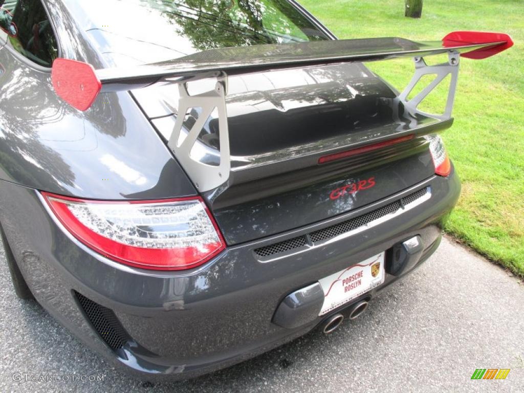 2011 911 GT3 RS - Grey Black/Guards Red / Black photo #11