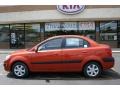 Sunset Orange - Rio LX Sedan Photo No. 15