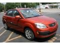 Sunset Orange - Rio LX Sedan Photo No. 17