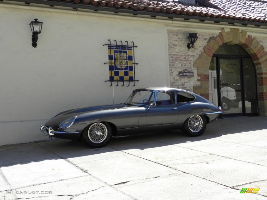 1963 E-Type XKE 3.8 Fixed Head Coupe - Opalescent Gunmetal / Red photo #79