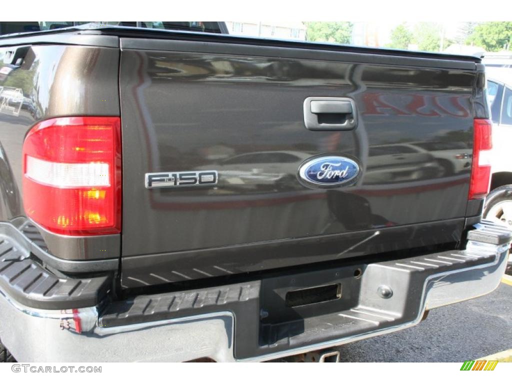 2006 F150 XLT SuperCab 4x4 - Dark Stone Metallic / Medium/Dark Flint photo #19