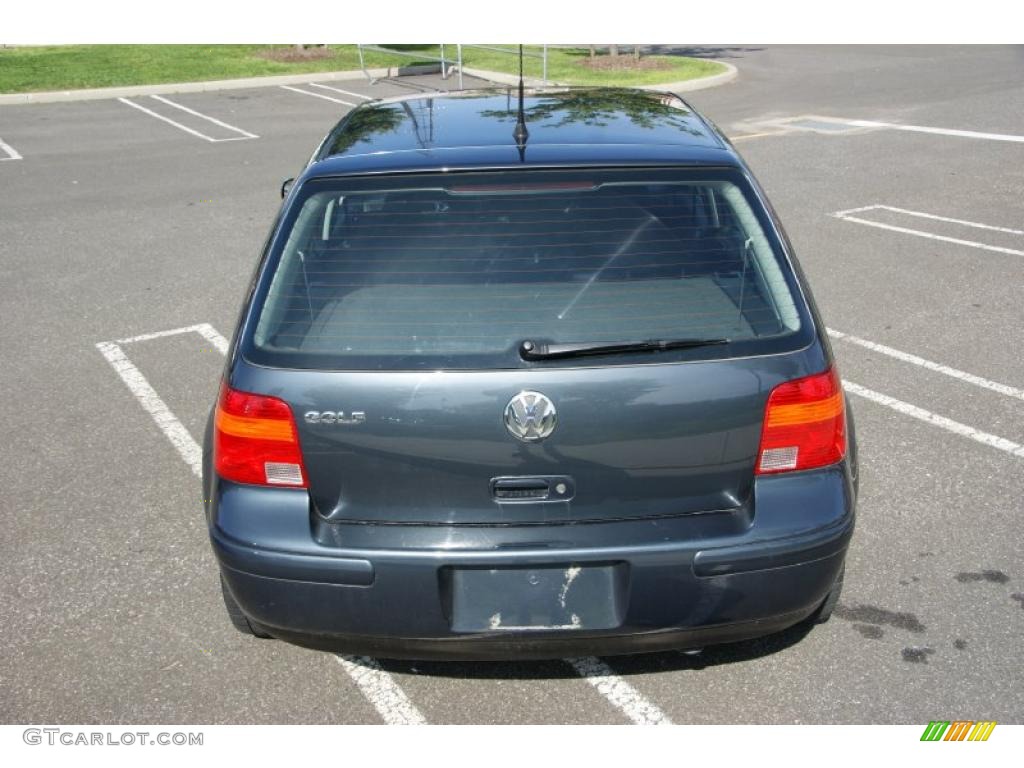 2004 Golf GL 4 Door - Blue Anthracite Metallic / Black photo #5