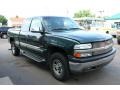 2002 Forest Green Metallic Chevrolet Silverado 1500 LS Extended Cab  photo #4