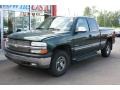2002 Forest Green Metallic Chevrolet Silverado 1500 LS Extended Cab  photo #9