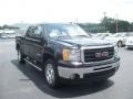 2010 Onyx Black GMC Sierra 1500 SLT Crew Cab 4x4  photo #5