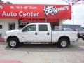 2007 Oxford White Clearcoat Ford F250 Super Duty XLT Crew Cab 4x4  photo #1