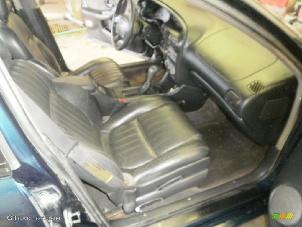 1997 Grand Prix GT Sedan - Dark Teal Metallic / Dark Pewter photo #4