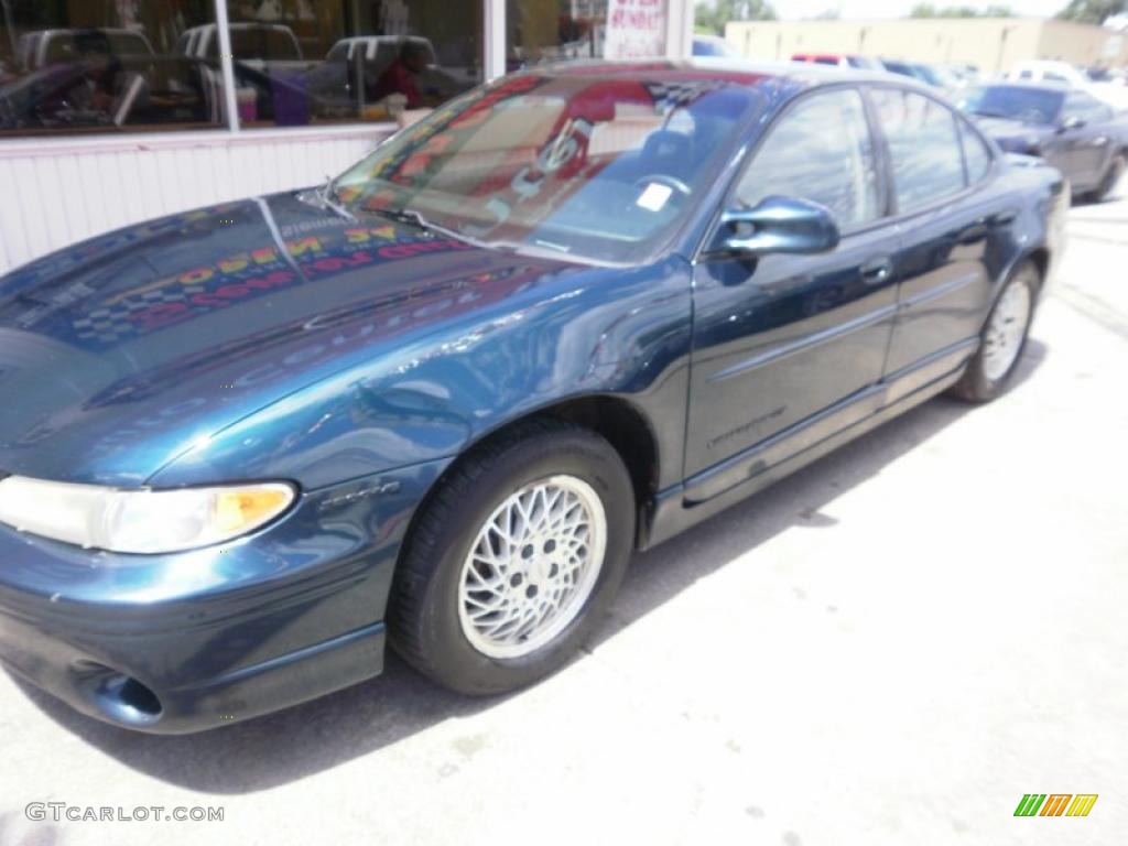 1997 Grand Prix GT Sedan - Dark Teal Metallic / Dark Pewter photo #9
