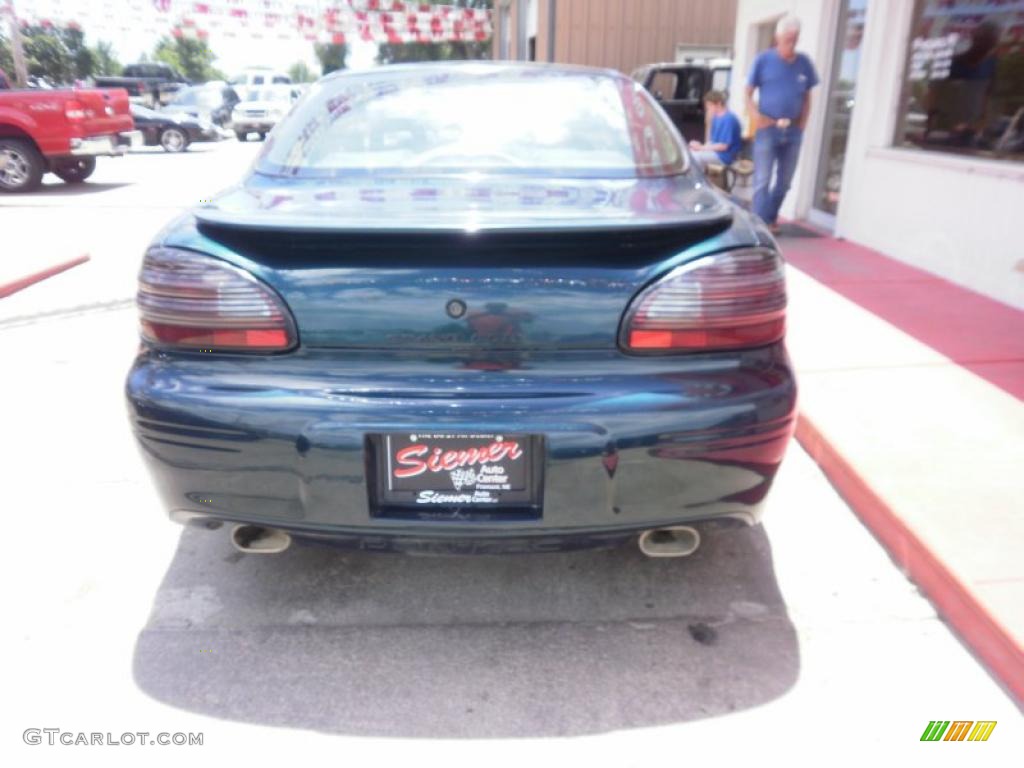 1997 Grand Prix GT Sedan - Dark Teal Metallic / Dark Pewter photo #14