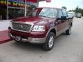 Dark Toreador Red Metallic - F150 Lariat SuperCrew 4x4 Photo No. 4