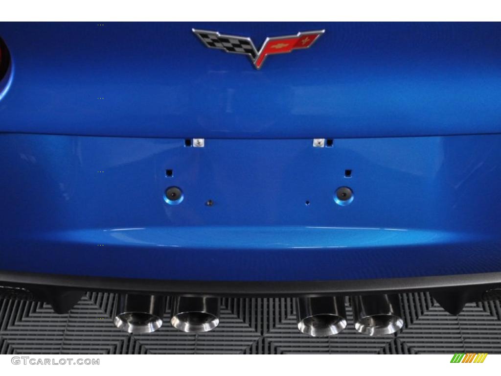 2008 Corvette Coupe - Jetstream Blue Metallic / Cashmere photo #6