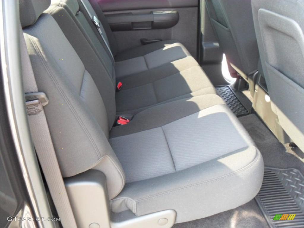 2010 Silverado 1500 LT Crew Cab - Taupe Gray Metallic / Ebony photo #17