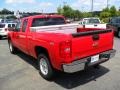2007 Victory Red Chevrolet Silverado 1500 LT Extended Cab  photo #2