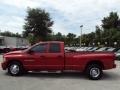 2003 Flame Red Dodge Ram 3500 SLT Quad Cab Dually  photo #2