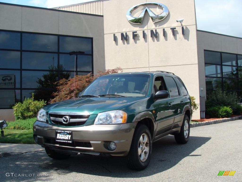 Amazon Green Metallic Mazda Tribute