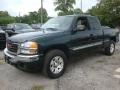 2005 Polo Green Metallic GMC Sierra 1500 Z71 Extended Cab 4x4  photo #1