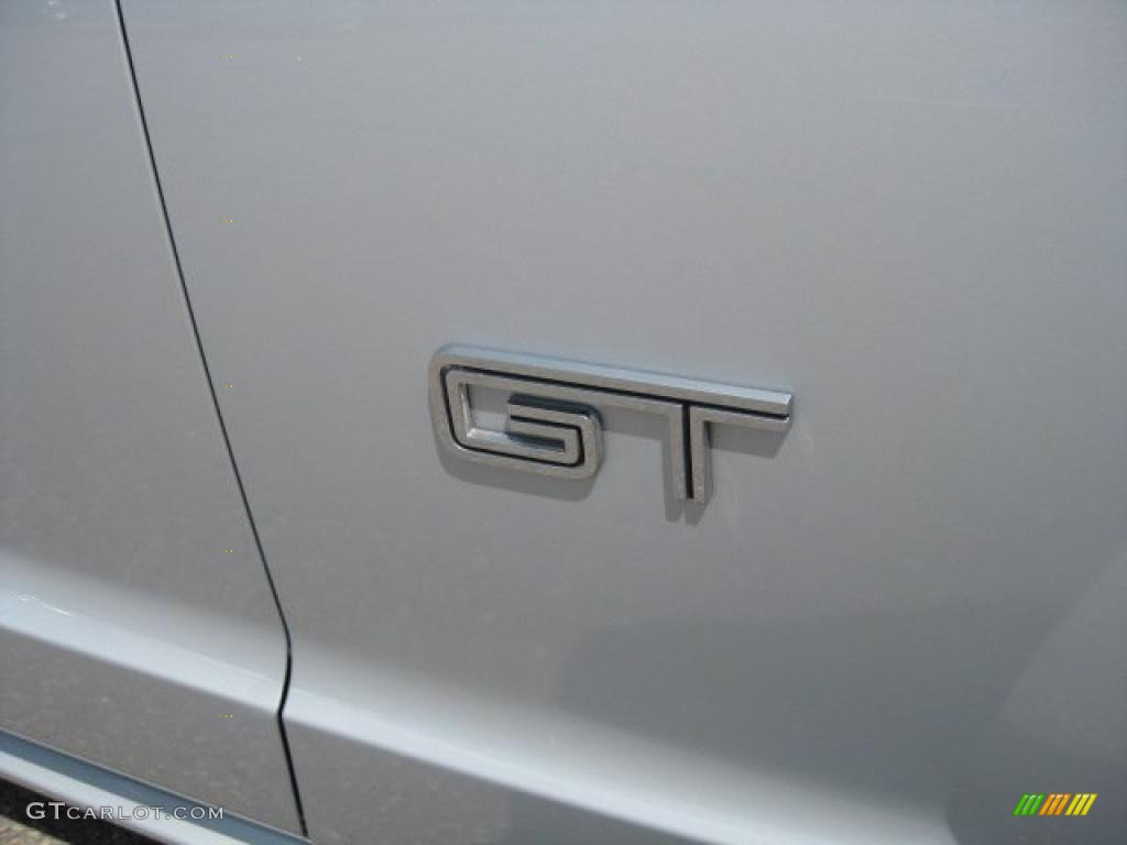 2007 Mustang GT Premium Convertible - Satin Silver Metallic / Dark Charcoal photo #14