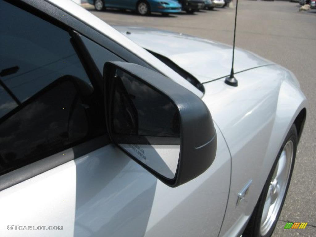 2007 Mustang GT Premium Convertible - Satin Silver Metallic / Dark Charcoal photo #15
