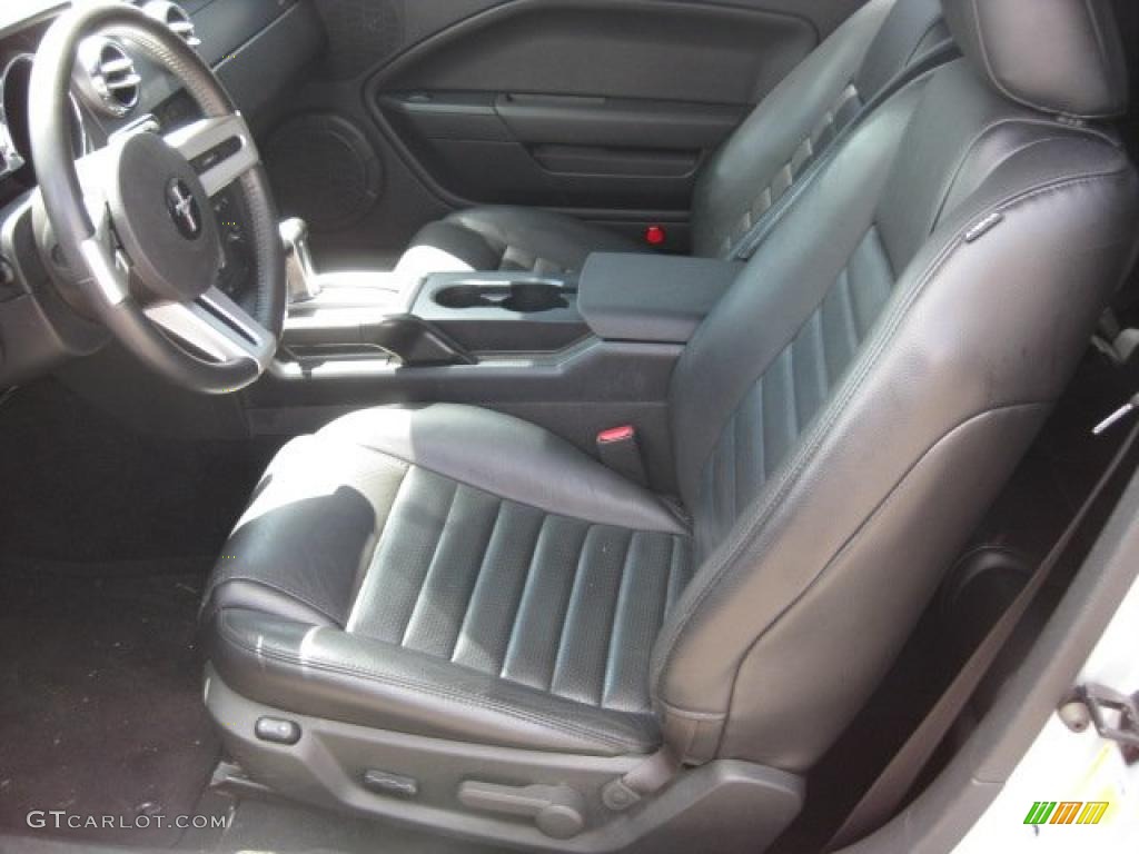 2007 Mustang GT Premium Convertible - Satin Silver Metallic / Dark Charcoal photo #21