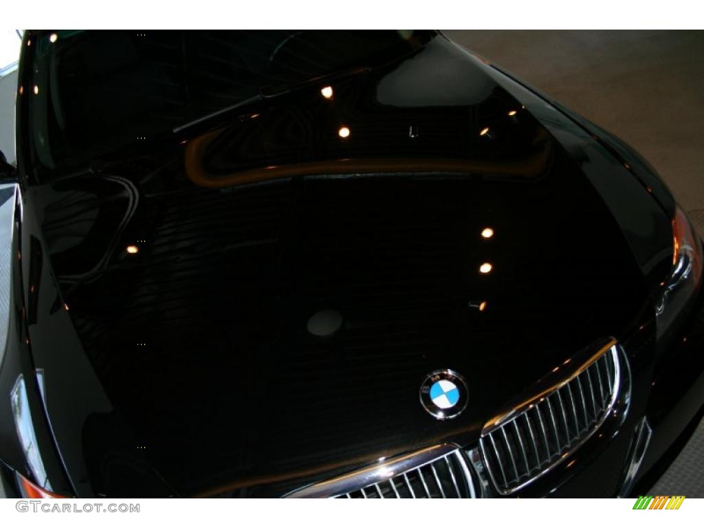 2007 3 Series 335i Sedan - Black Sapphire Metallic / Black photo #14