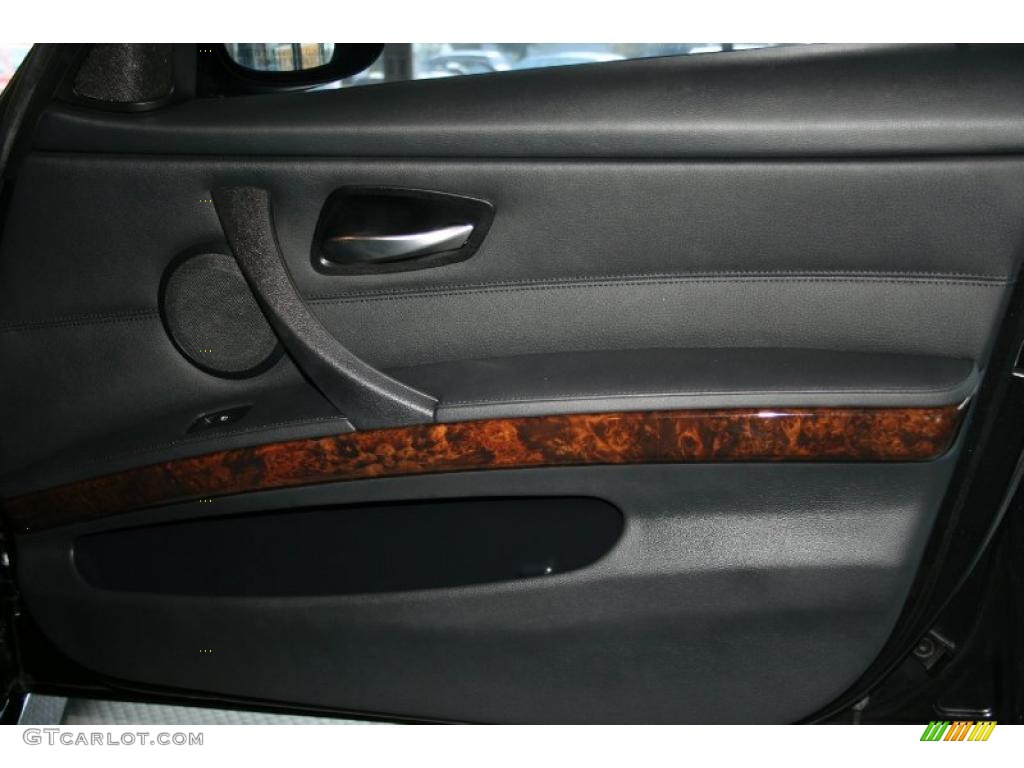 2007 3 Series 335i Sedan - Black Sapphire Metallic / Black photo #19