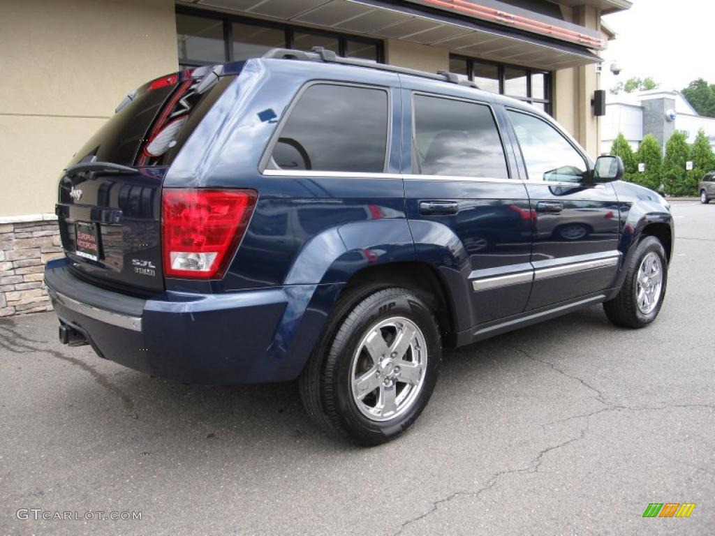 2006 Grand Cherokee Limited 4x4 - Midnight Blue Pearl / Medium Slate Gray photo #4