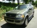 2002 Estate Green Metallic Ford Explorer XLT 4x4  photo #2