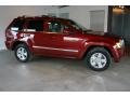 2007 Red Rock Crystal Pearl Jeep Grand Cherokee Overland  photo #3