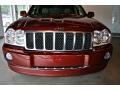 2007 Red Rock Crystal Pearl Jeep Grand Cherokee Overland  photo #30