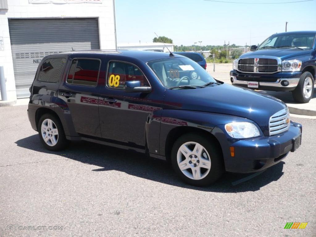 2008 HHR LT - Imperial Blue Metallic / Gray photo #3