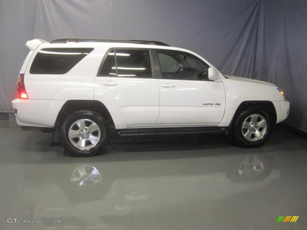 2005 4Runner Limited 4x4 - Natural White / Taupe photo #4