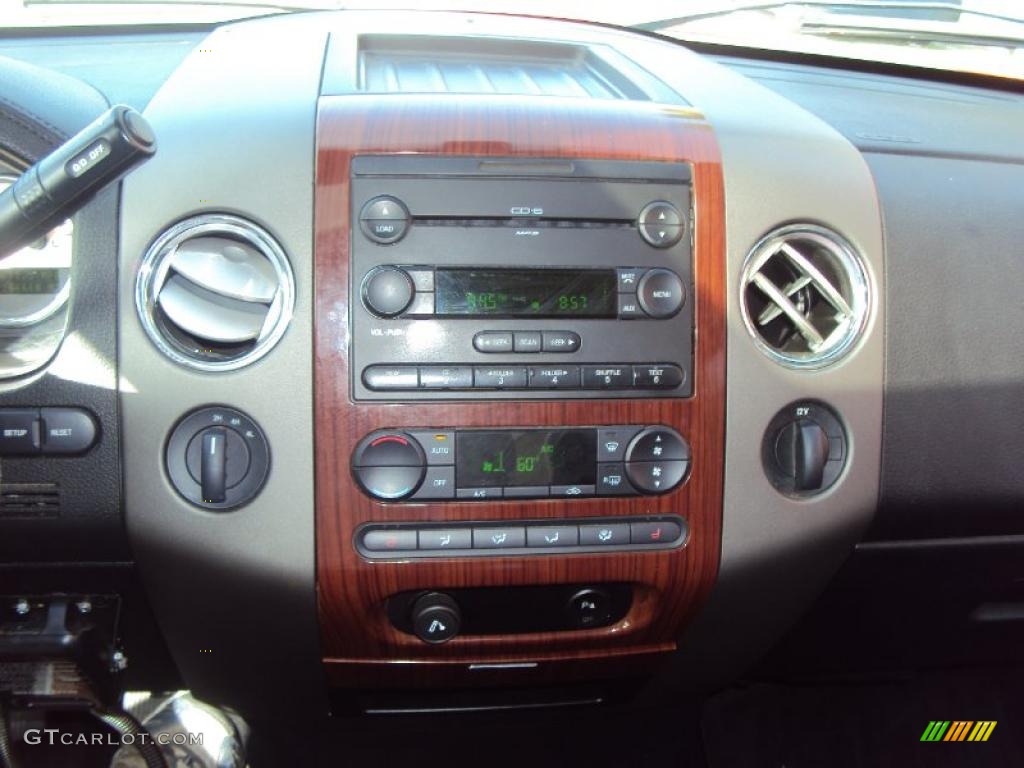 2005 F150 Lariat SuperCrew 4x4 - Bright Red / Black photo #15