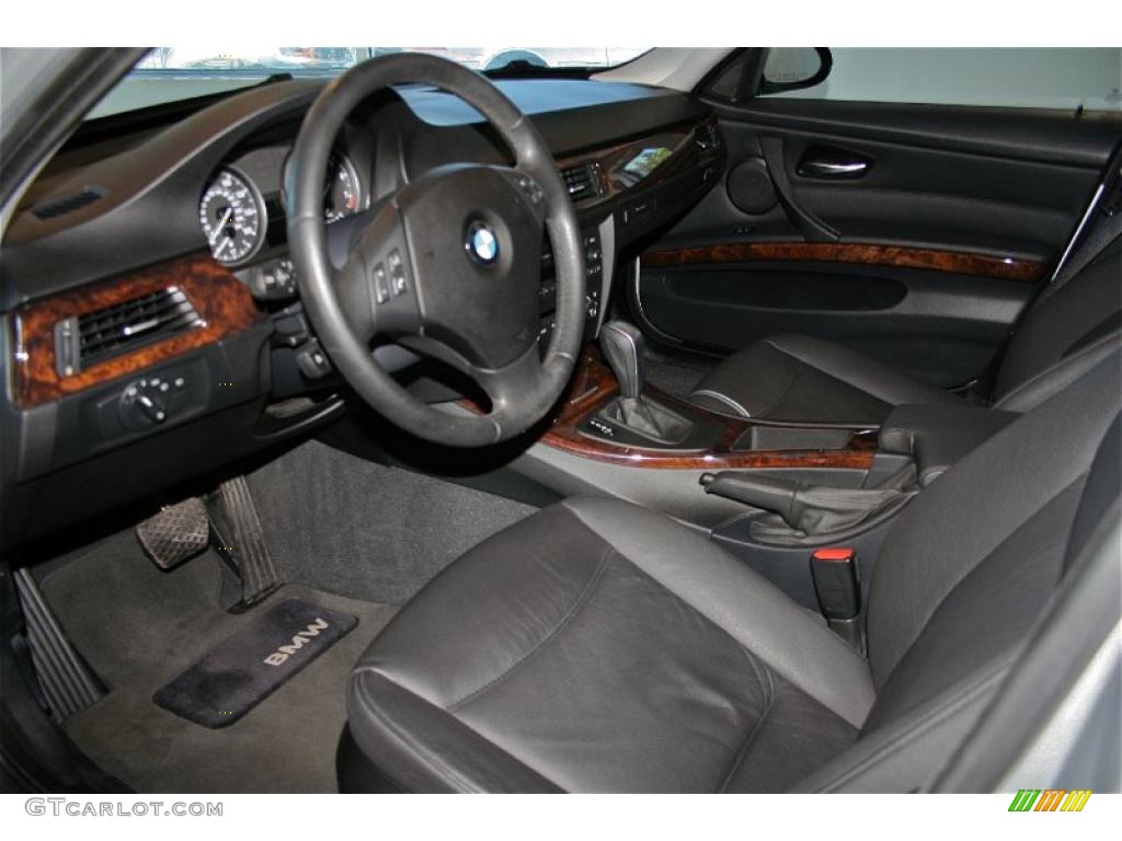2008 3 Series 328i Sedan - Arctic Metallic / Black photo #4