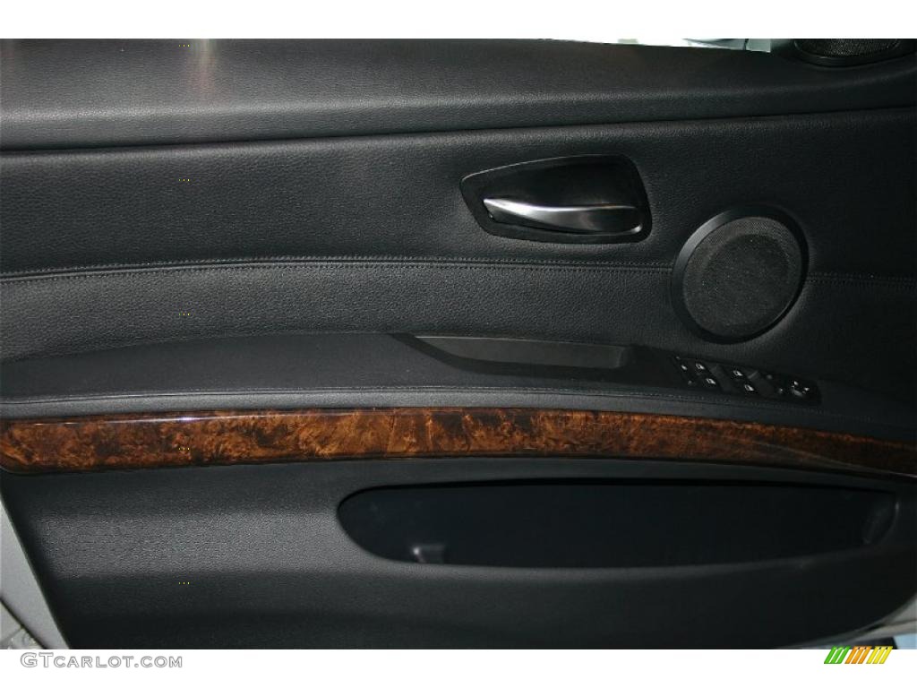 2008 3 Series 328i Sedan - Arctic Metallic / Black photo #16