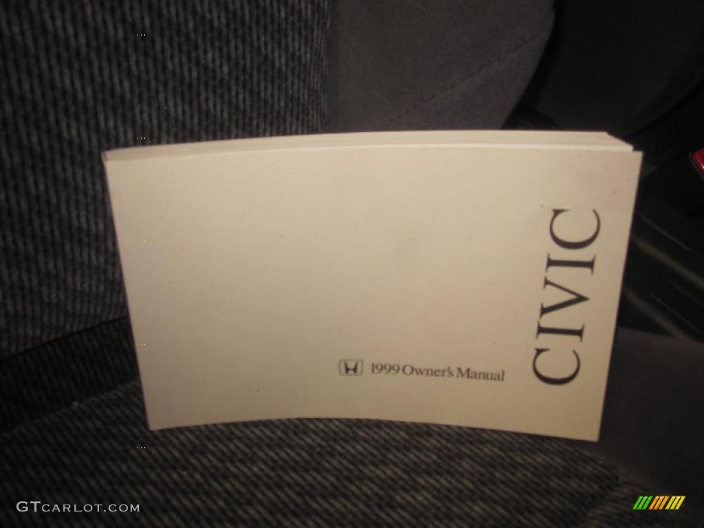 1999 Civic CX Coupe - Vogue Silver Metallic / Gray photo #7