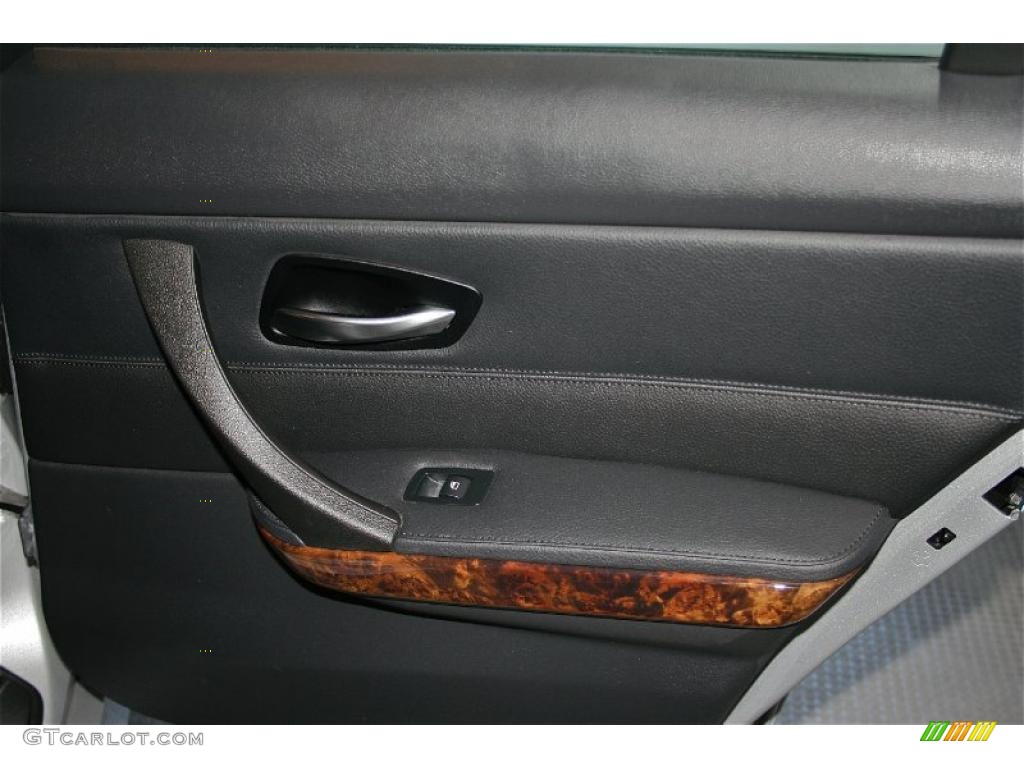 2008 3 Series 328i Sedan - Arctic Metallic / Black photo #18