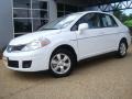 2009 Fresh Powder Nissan Versa 1.8 SL Sedan  photo #2