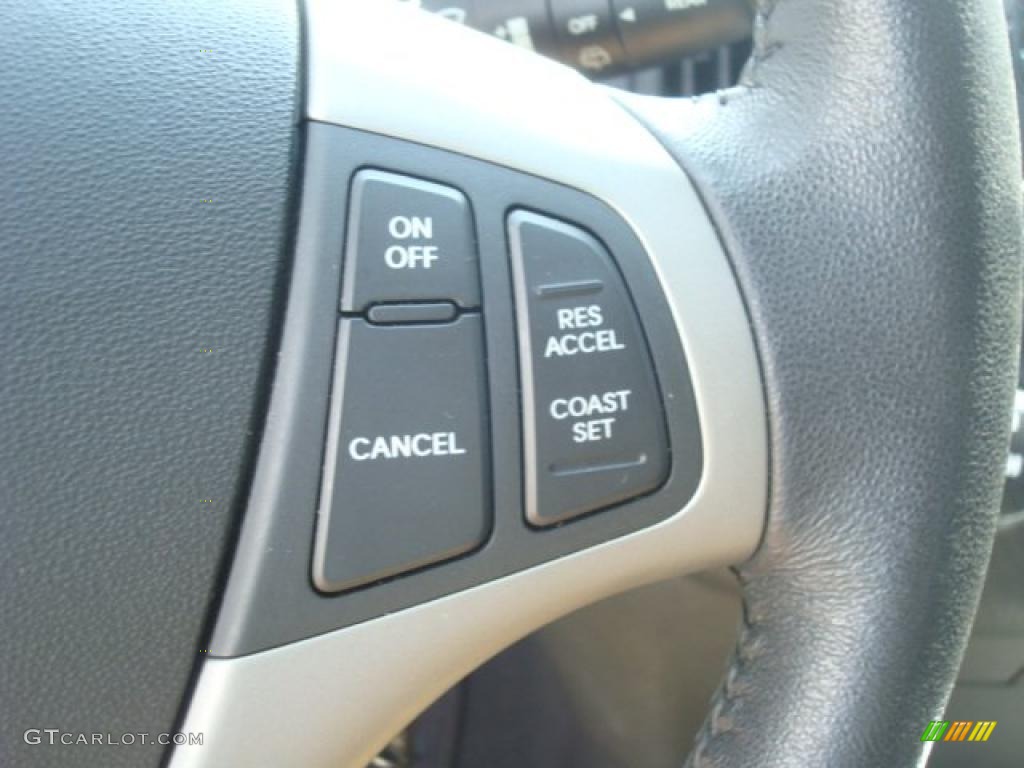 2009 Elantra Touring - Quicksilver / Black photo #20