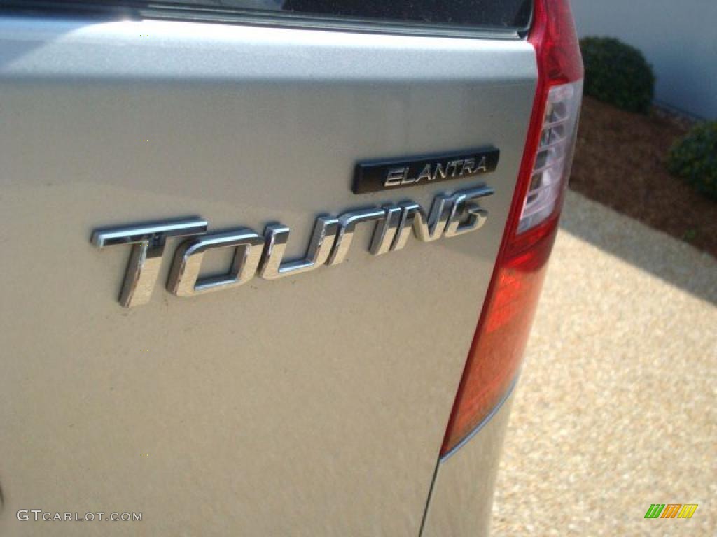 2009 Elantra Touring - Quicksilver / Black photo #26